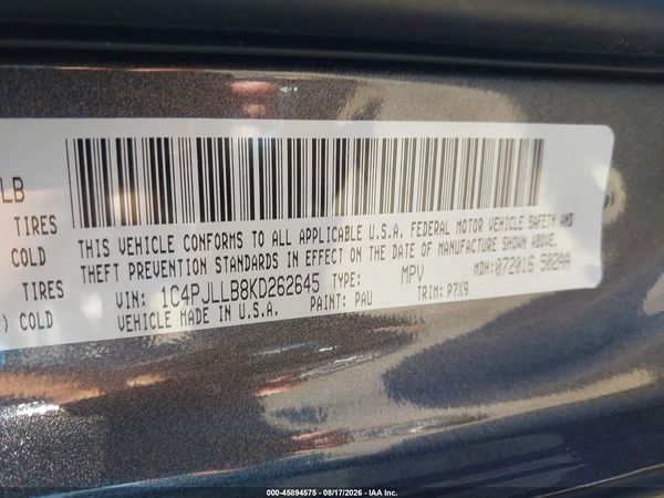 2019 JEEP CHEROKEE LATITUDE PLUS FWD