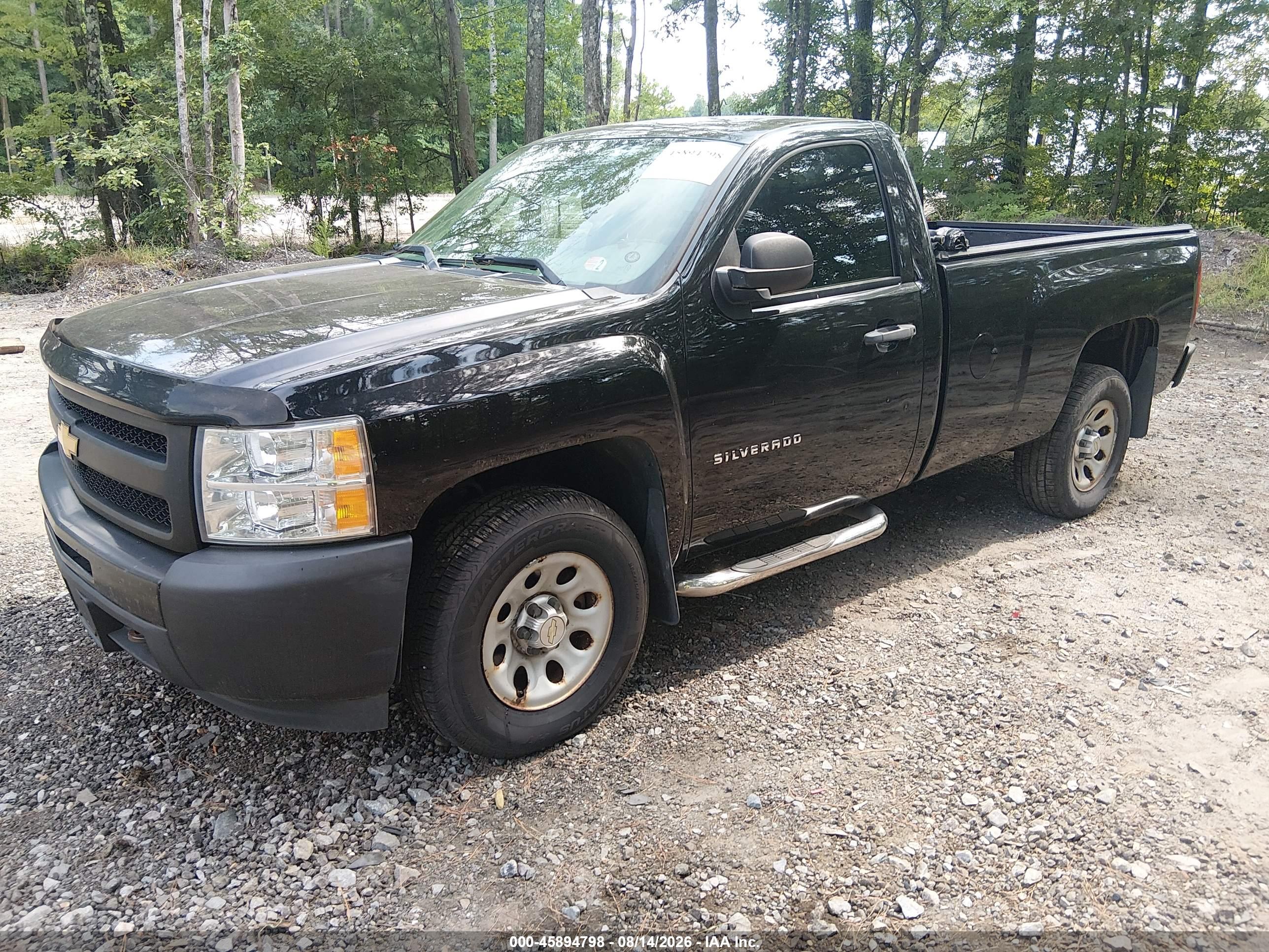 2013 CHEVROLET SILVERADO 1500 WORK TRUCK — I2