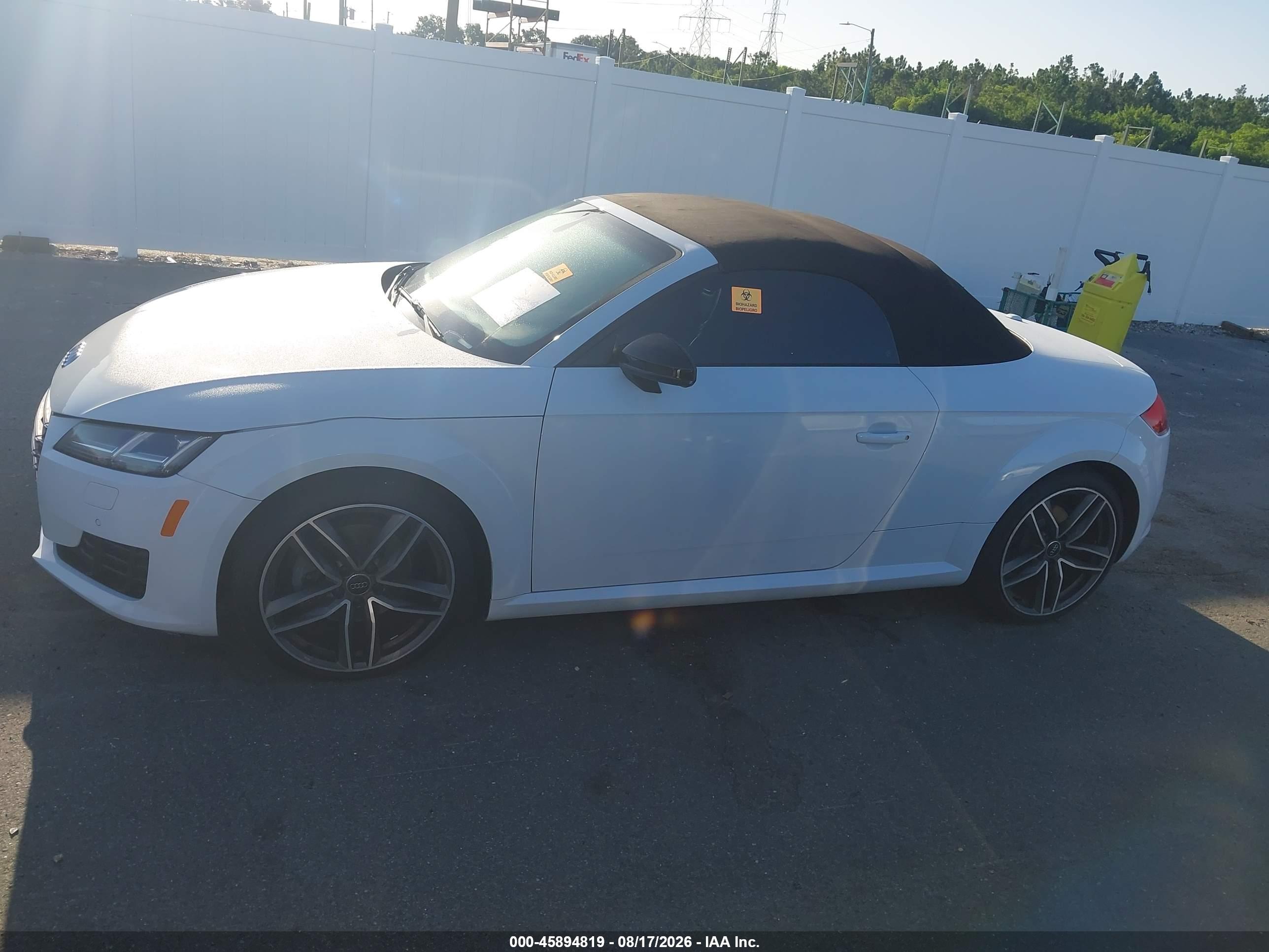 2017 AUDI TT ROADSTER