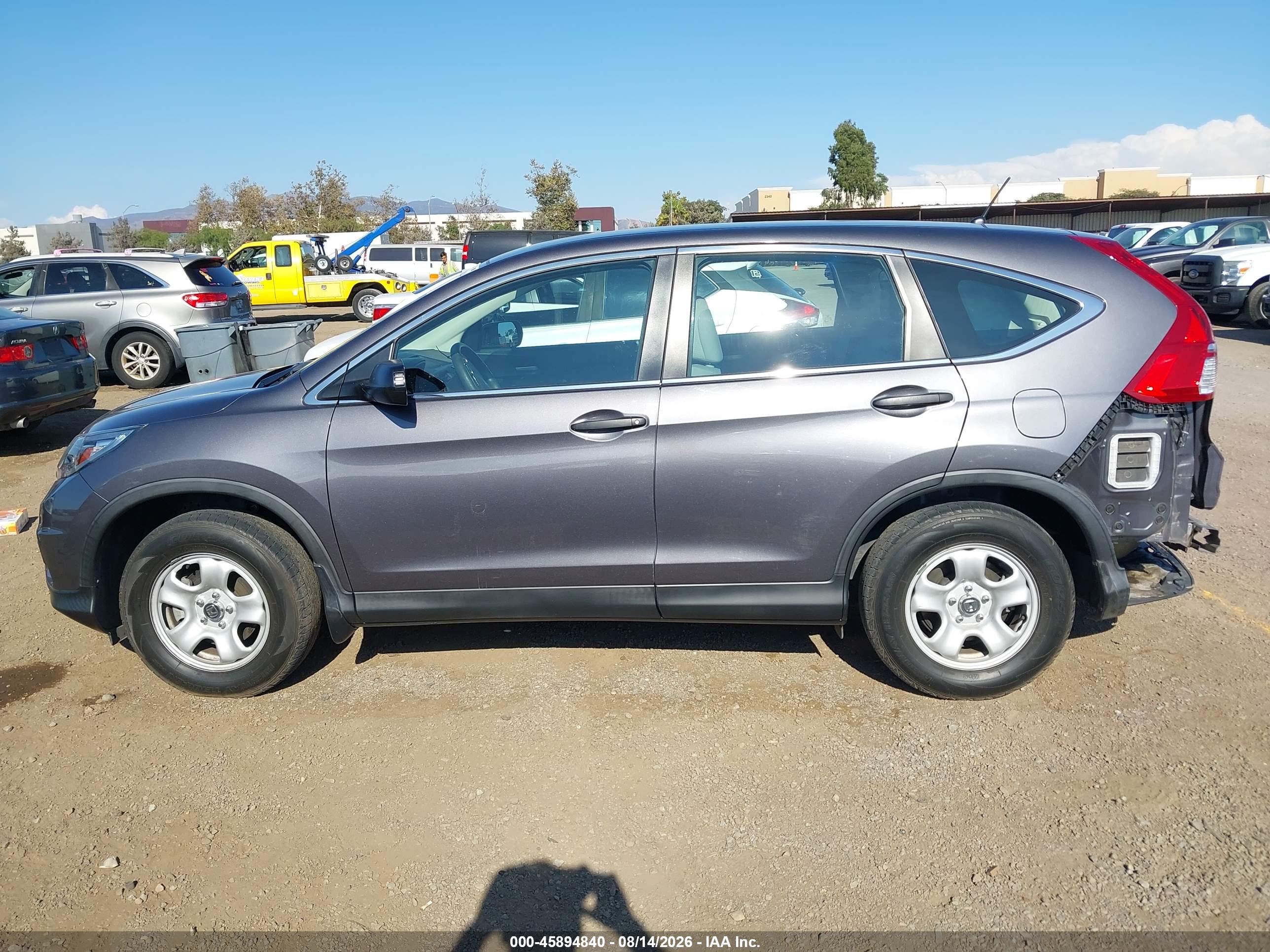 2016 HONDA CR-V LX