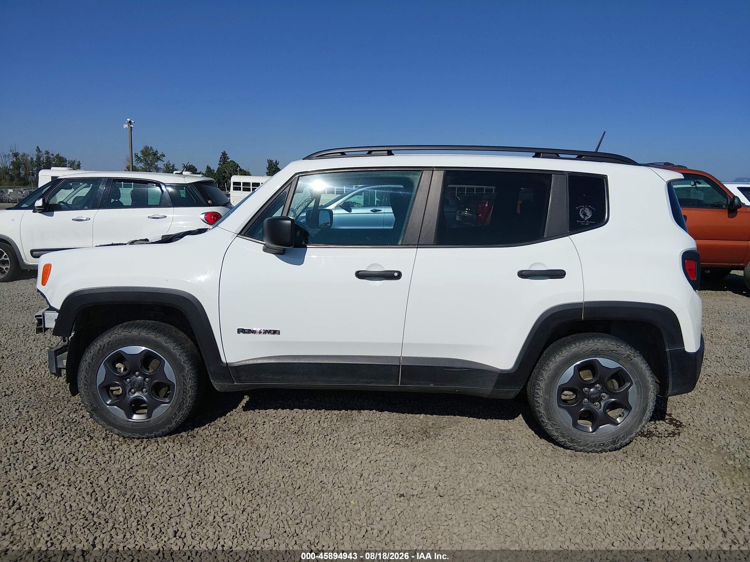 2017 JEEP RENEGADE SPORT