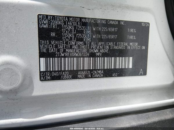 2024 TOYOTA RAV4 XLE