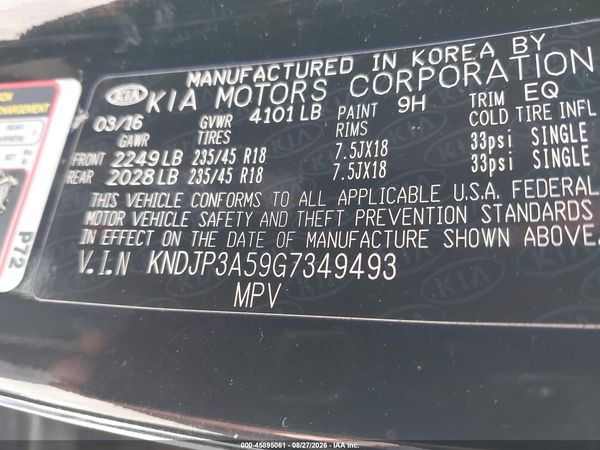 2016 KIA SOUL +