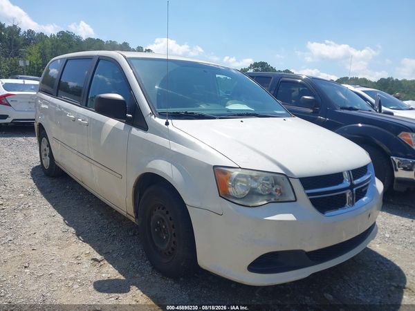 2012 DODGE GRAND CARAVAN SE/AVP — I1