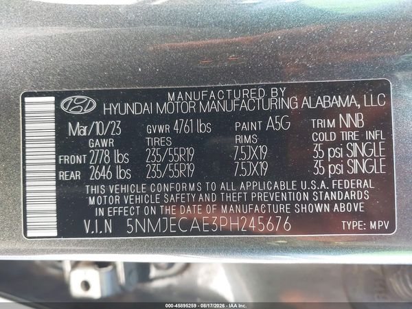 2023 HYUNDAI TUCSON LIMITED