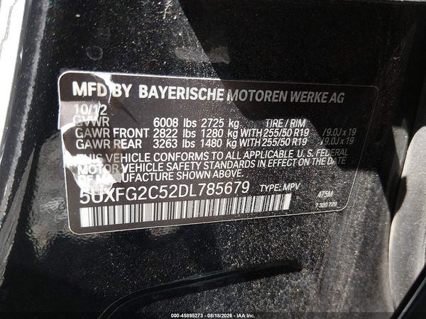 2013 BMW X6 XDRIVE35I