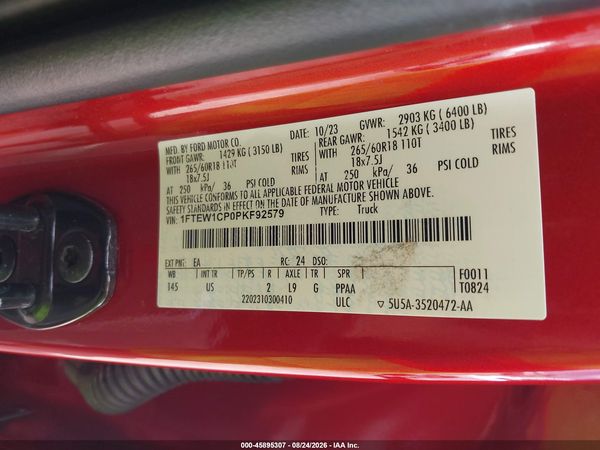 2023 FORD F-150 XLT — I9