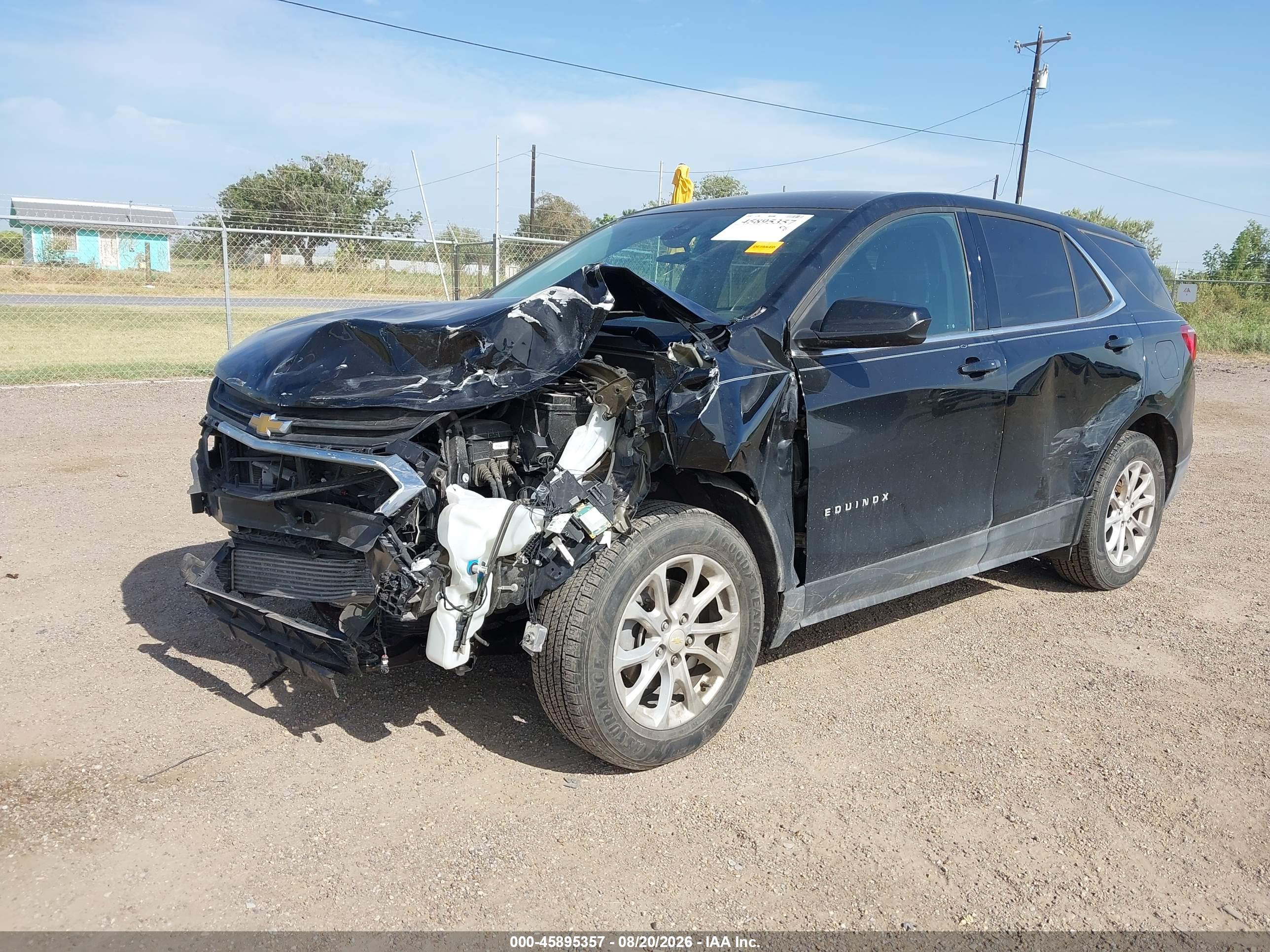 2020 CHEVROLET EQUINOX FWD LT 1.5L TURBO — I2