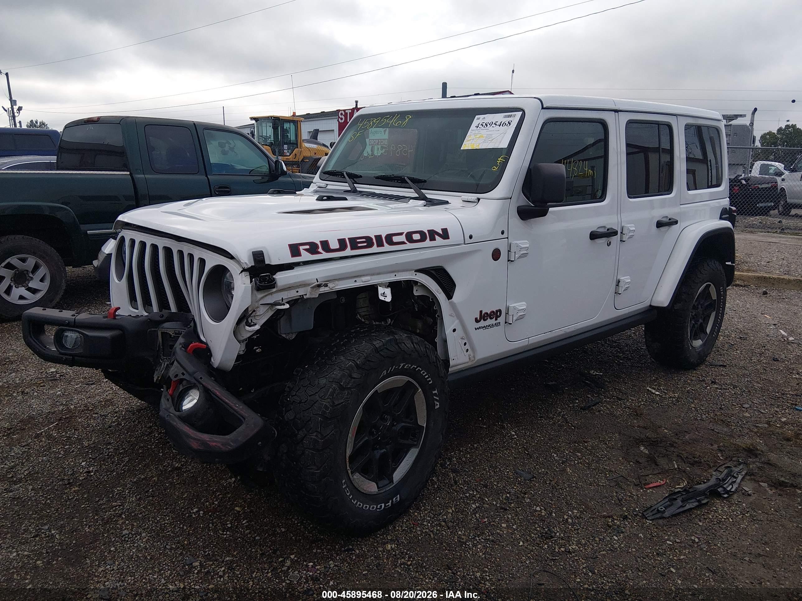2021 JEEP WRANGLER UNLIMITED RUBICON 4X4 — I2
