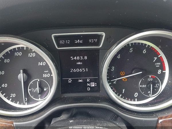 2012 MERCEDES-BENZ ML 350 4MATIC