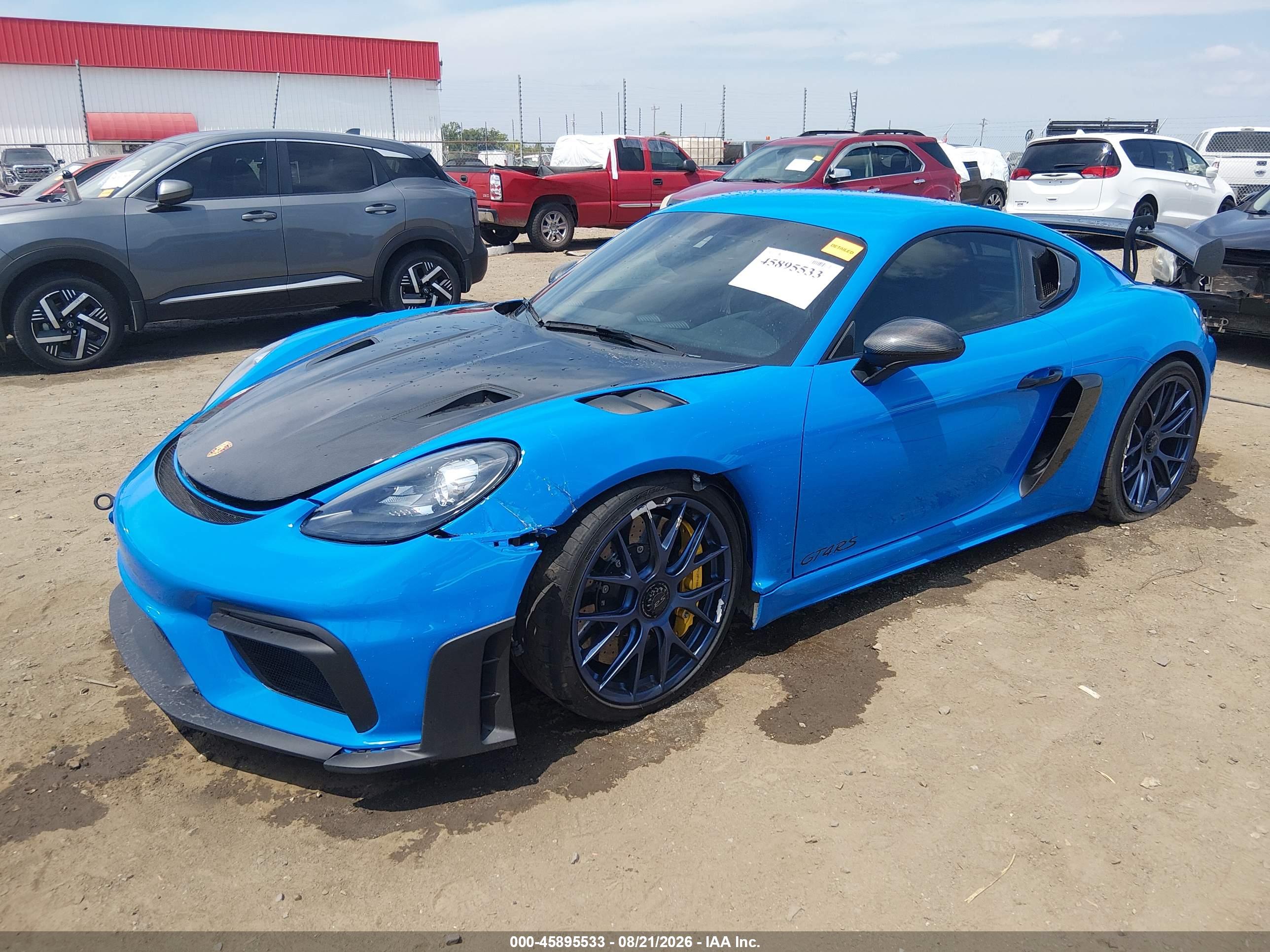 2023 PORSCHE 718 CAYMAN GT4 RS — I2