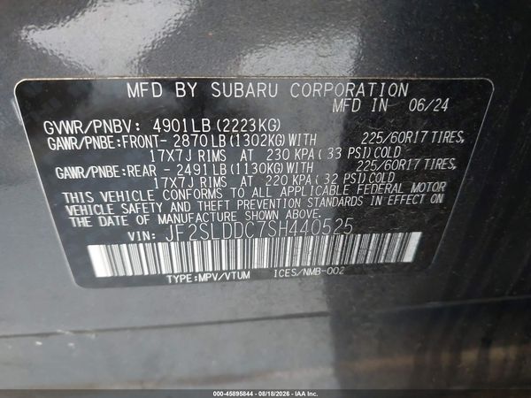 2025 SUBARU FORESTER PREMIUM