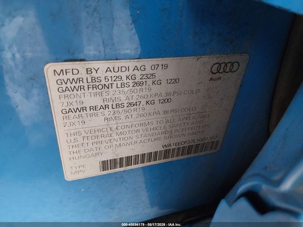 2020 AUDI Q3