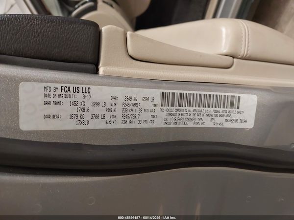 2018 JEEP GRAND CHEROKEE LAREDO E 4X4 — I9