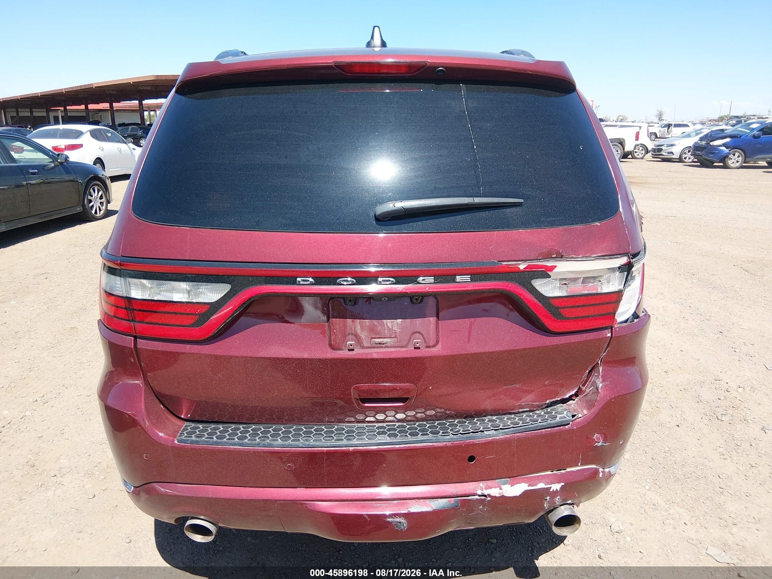 2018 DODGE DURANGO SXT RWD
