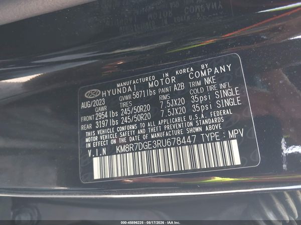 2024 HYUNDAI PALISADE