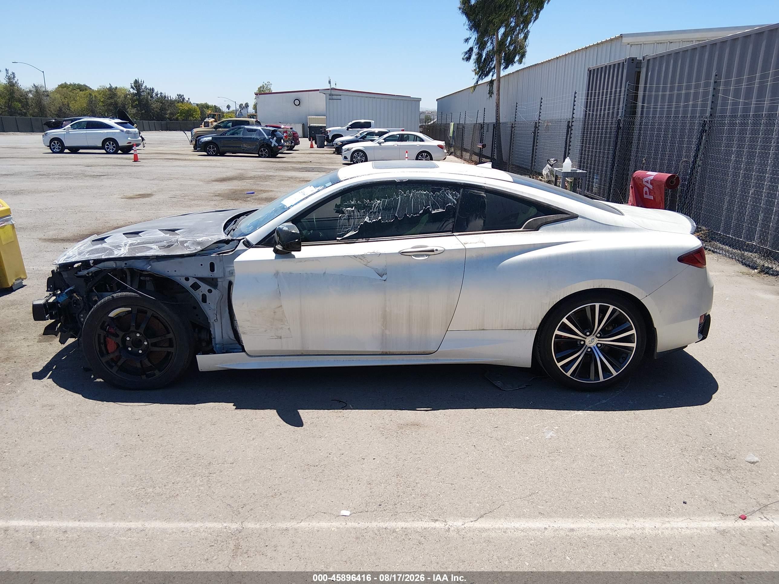 2017 INFINITI Q60 3.0T RED SPORT 400