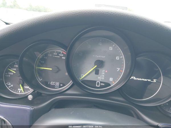 2014 PORSCHE PANAMERA E-HYBRID S