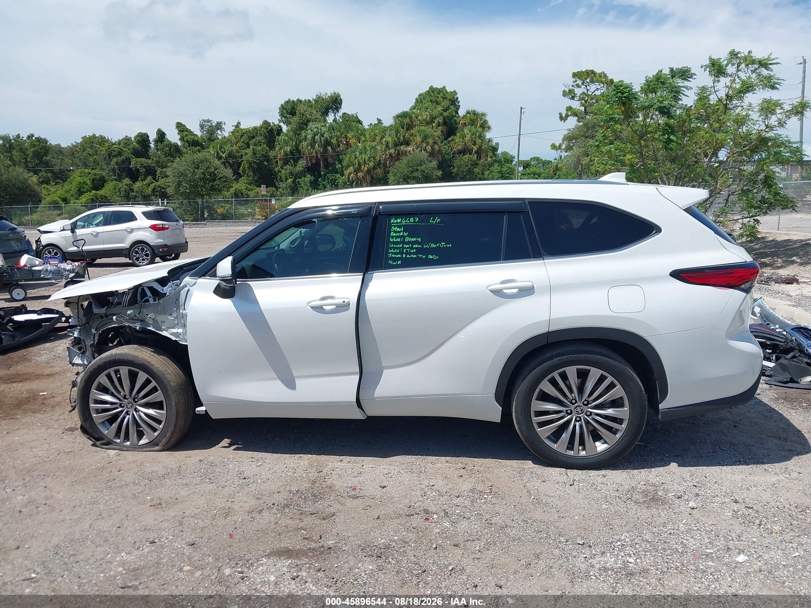 2023 TOYOTA HIGHLANDER HYBRID PLATINUM
