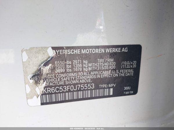 2015 BMW X5 XDRIVE50I