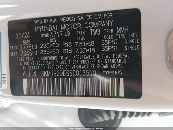 2025 HYUNDAI TUCSON SEL