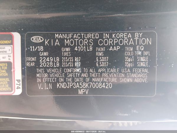 2019 KIA SOUL +