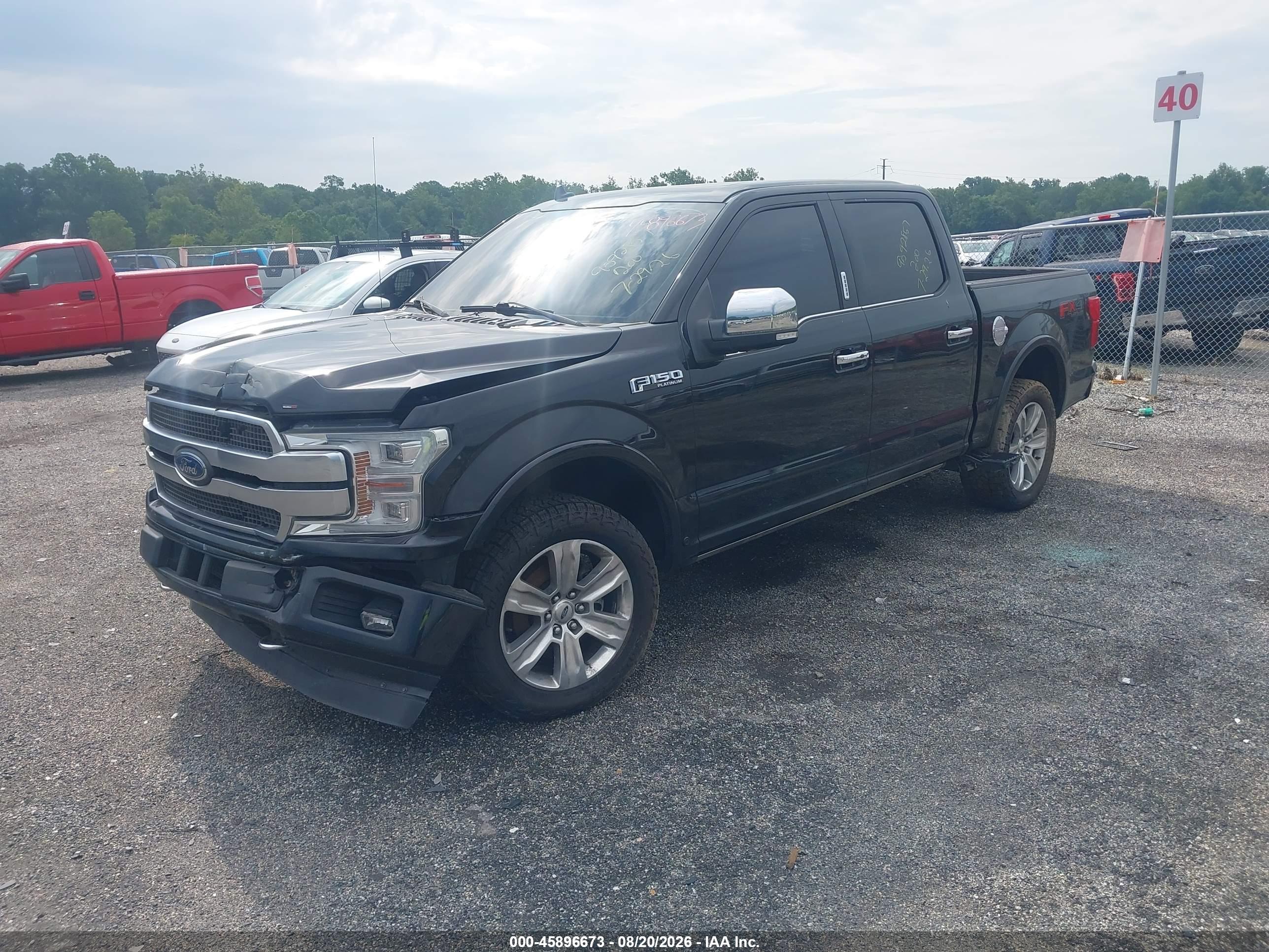 2018 FORD F-150 PLATINUM — I2