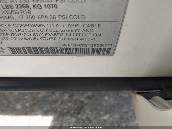 2016 AUDI Q3 2.0T PREMIUM PLUS