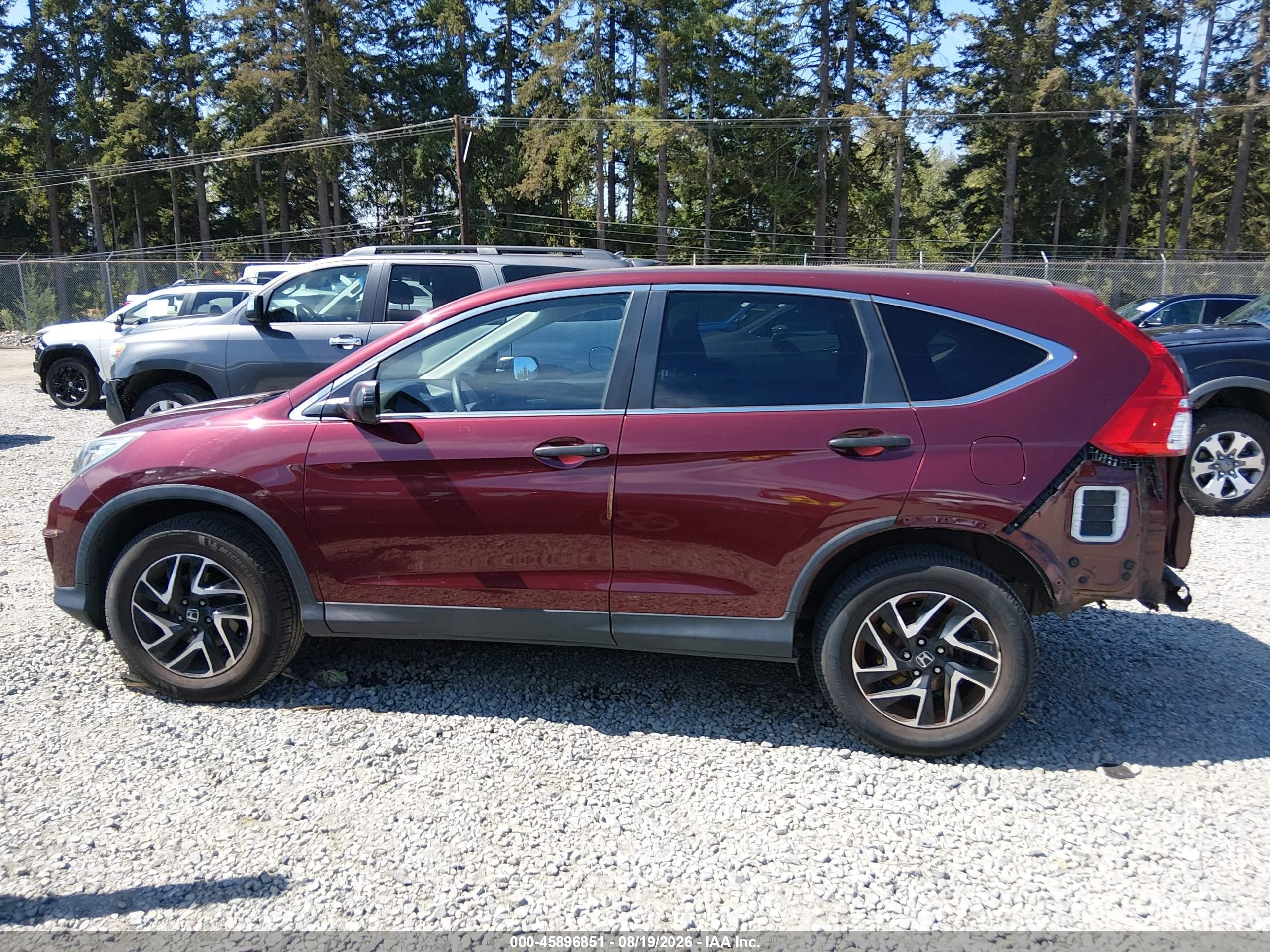 2016 HONDA CR-V SE