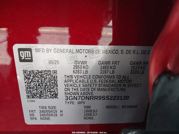 2025 CHEVROLET EQUINOX EV LT 2 — I9