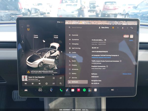 2025 TESLA MODEL 3