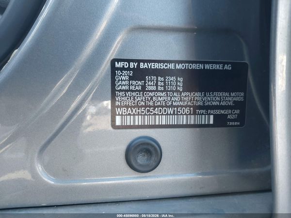 2013 BMW 528I XDRIVE