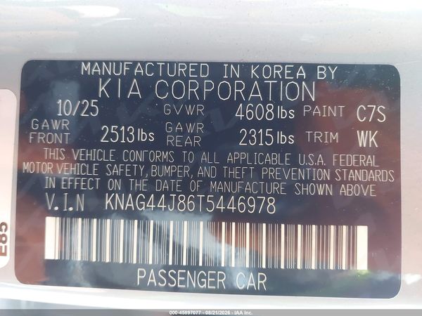 2026 KIA K5 GT