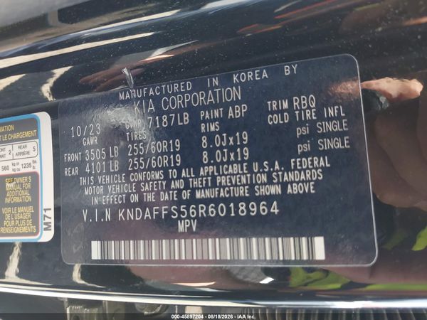 2024 KIA EV9 WIND
