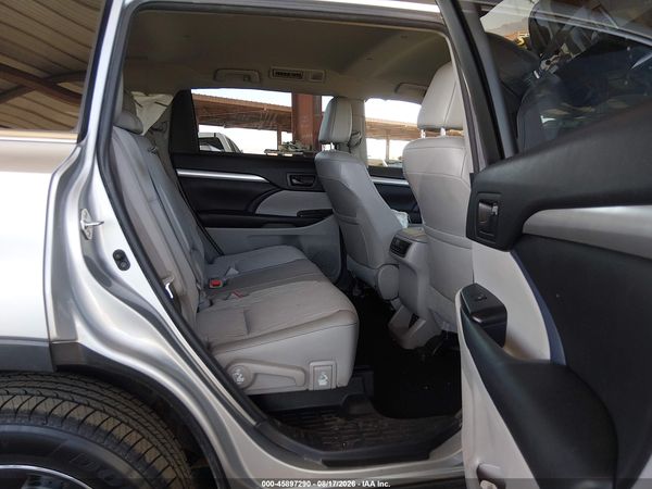 2017 TOYOTA HIGHLANDER LE PLUS