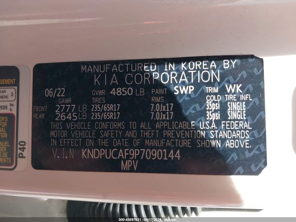 2023 KIA SPORTAGE LX