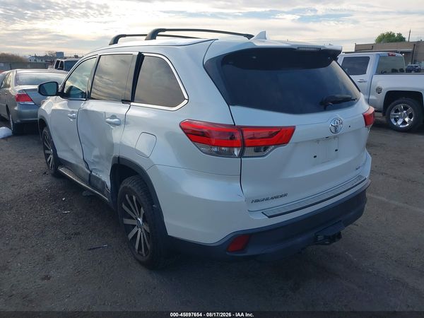 2019 TOYOTA HIGHLANDER XLE — I3