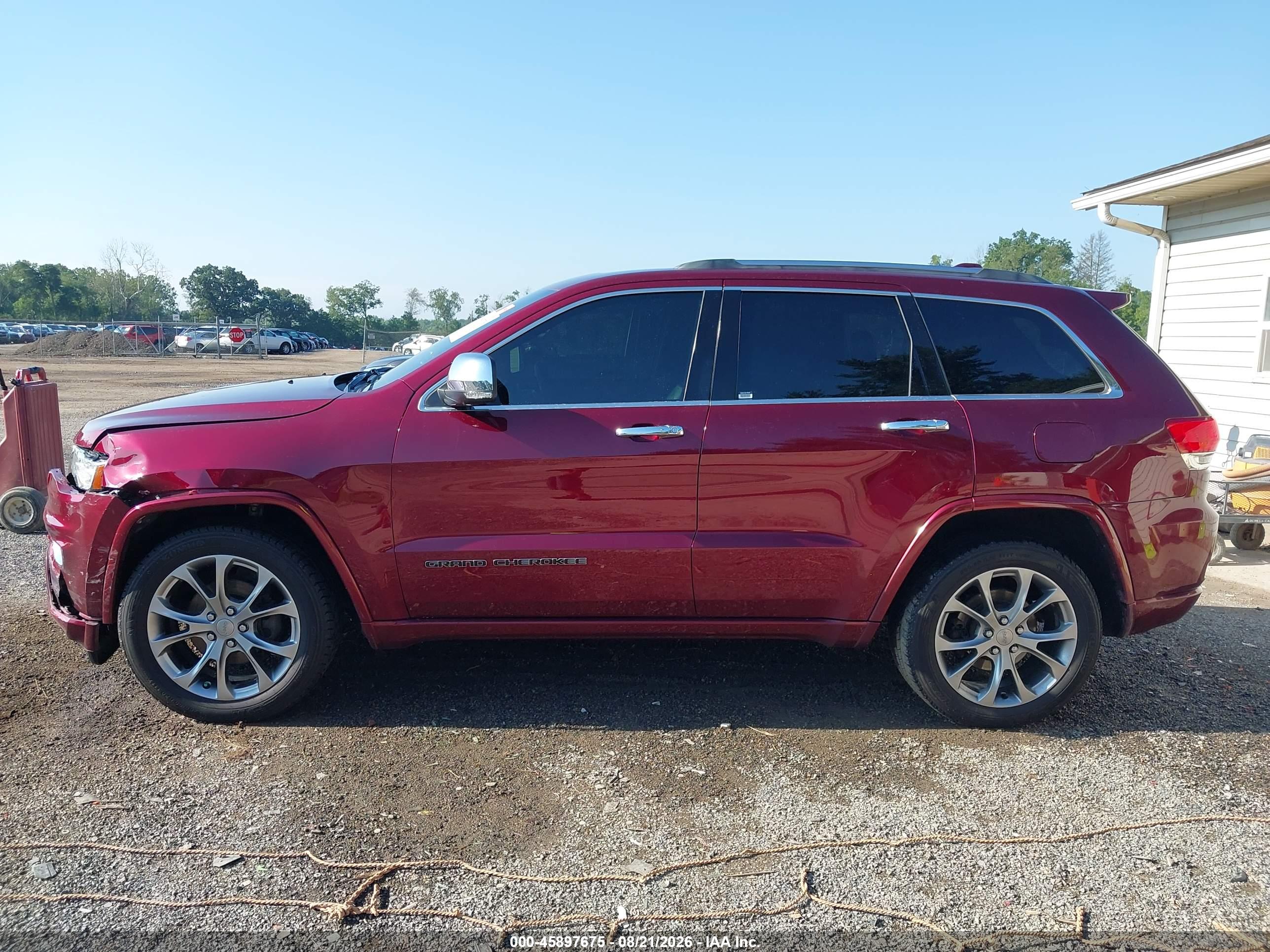 2018 JEEP GRAND CHEROKEE OVERLAND 4X4