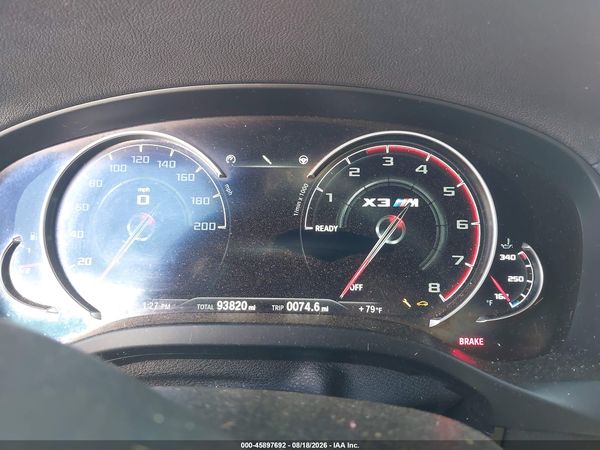 2020 BMW X3 M X3 M/X3 M COMPETITION — I118