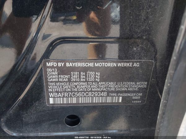 2013 BMW 535I