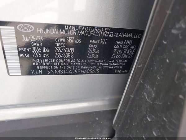 2023 HYUNDAI SANTA FE SE