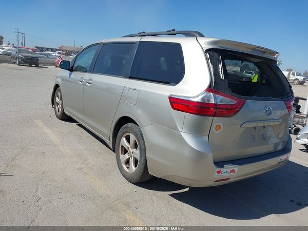 2017 TOYOTA SIENNA LE 8 PASSENGER