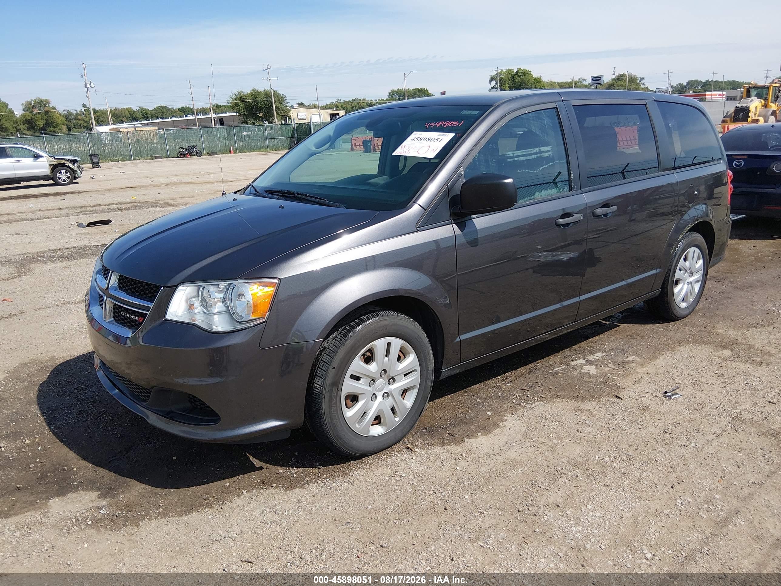 2019 DODGE GRAND CARAVAN SE — I2