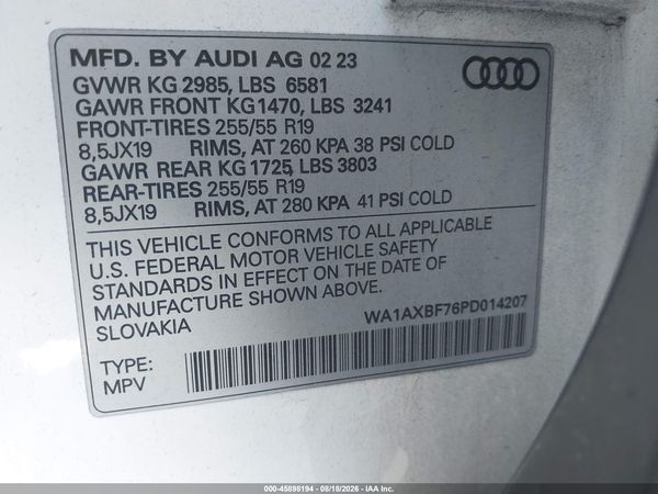 2023 AUDI Q7