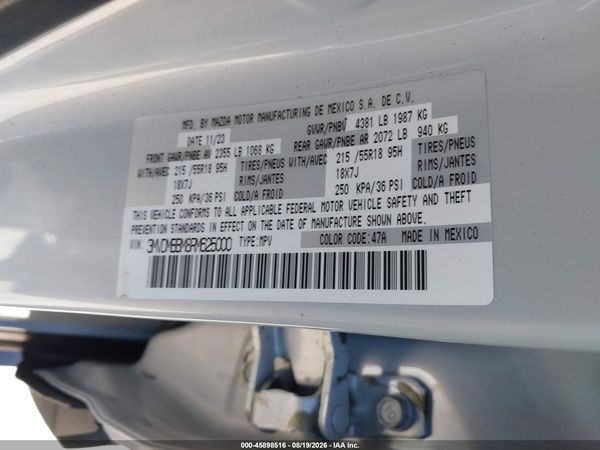 2024 MAZDA CX-30 2.5 S SELECT SPORT