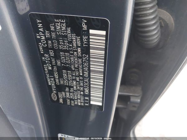 2021 HYUNDAI TUCSON LIMITED
