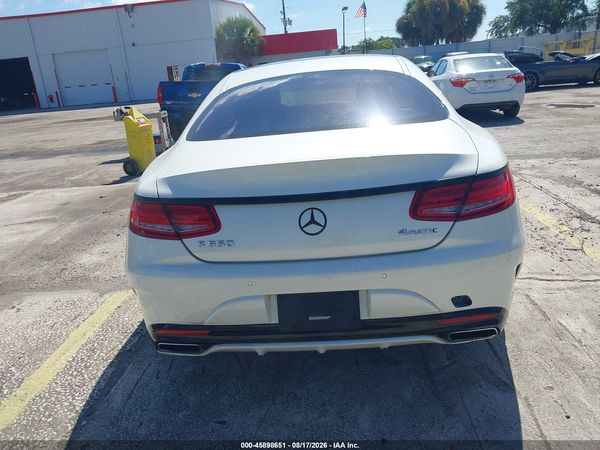 2016 MERCEDES-BENZ S 550 4MATIC