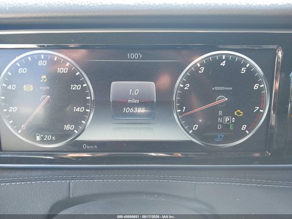 2016 MERCEDES-BENZ S 550 4MATIC