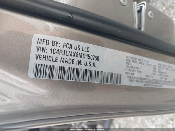 2021 JEEP CHEROKEE 80TH ANNIVERSARY FWD