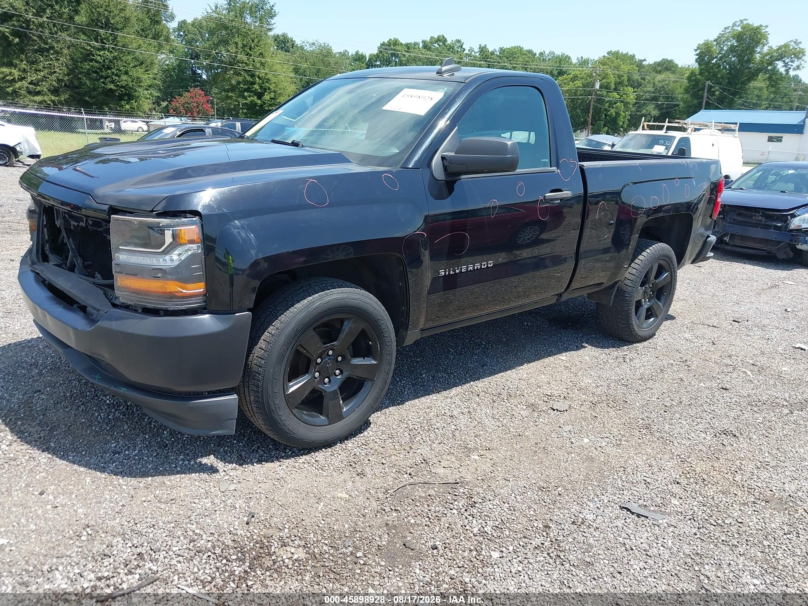 2017 CHEVROLET SILVERADO 1500 WORK TRUCK — I2